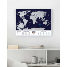 Скретч Карта Світу Travel Map Holiday