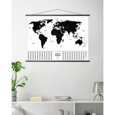 Скретч Карта Світу, що світиться Travel Map® Glow World