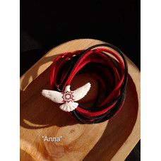 Підвіска Bead Горлиця біла з іменем