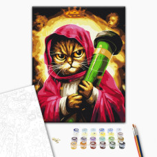 Картина за номерами Brushme Санта Котія