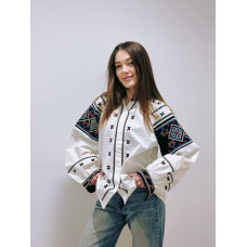 Жіноча вишиванка ESQ Родючість біла