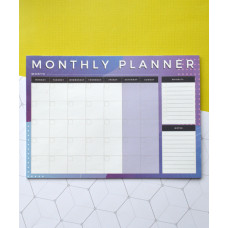 Планінг "Monthly Planner" на магніті фіолетовий