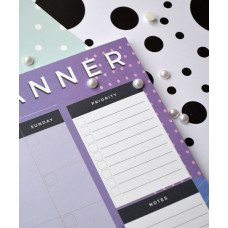 Планінг "Monthly Planner" на магніті фіолетовий