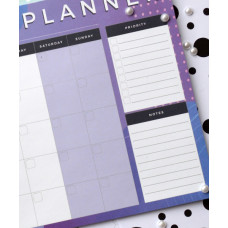 Планінг "Monthly Planner" на магніті фіолетовий