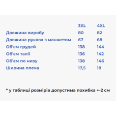 Чоловіча вишиванка Galychanka Свирид батал біла з коричневим