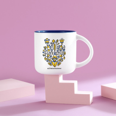 Чашка Gifty Герб України з синім