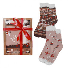 Набір з 2-х пар шкарпеток Gifty Warm Holidays