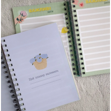 Планер MriyTaDiy My plan недатований українською мовою рожевий