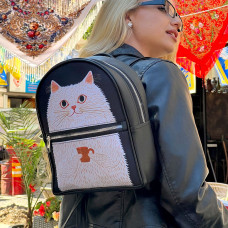 Міський рюкзак Compact Котик з горнятком