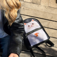 Міський рюкзак Compact Котик з горнятком