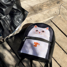 Міський рюкзак Compact Котик з горнятком