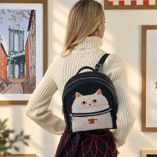 Міський рюкзак Compact Котик з горнятком