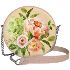 Сумка кругла Tablet Flowers bouquet
