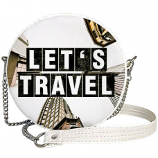 Сумка кругла Tablet Let’s travel