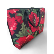 Сумка тканинна Presentville Valise Червоні маки