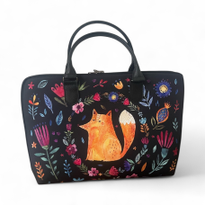 Сумка тканинна Presentville Valise Лисичка і квіти