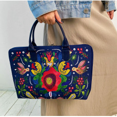 Сумка тканинна Presentville Valise Український стиль яскравий