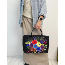 Сумка тканинна Presentville Valise Яскраві квіти