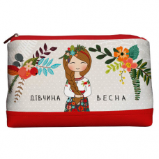 Косметичка дорожня Lovely Дівчина весна