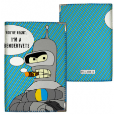 Обкладинка на паспорт You’re right: I’m a benderivets