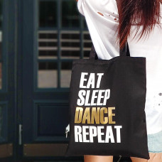 Еко сумка Market Eat Sleep Dance Repeat