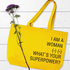 Еко сумка Market Maxi What`s your superpower?