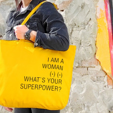Еко сумка Market Maxi What`s your superpower?