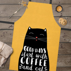Фартух повноколірний Presentville Сolorful Good days cat