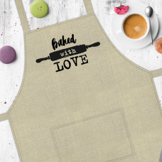 Фартух Presentville з написом Baked with love