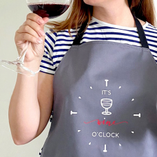 Фартух Presentville з написом It’s wine o’clock