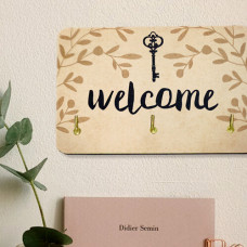 Ключниця настінна маленька Welcome