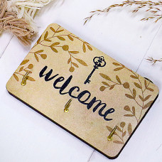 Ключниця настінна маленька Welcome