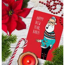 Листівка Happy New year baby