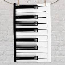 Рушник маленький з принтом Piano