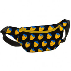 Сумка бананка Bumbag Полуниці патріотичні