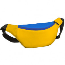 Сумка бананка Bumbag жовто-блакитна