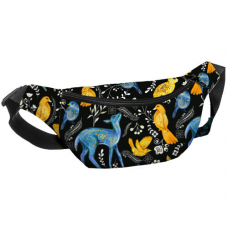 Сумка бананка Bumbag Звірі та пташки