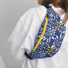Сумка бананка Bumbag Калина, стилізація