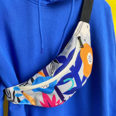 Сумка бананка Bumbag Диво квіти