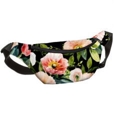 Сумка бананка Bumbag Квіточки