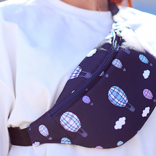Сумка бананка Bumbag Повітряні кулі