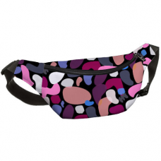 Сумка бананка Bumbag Кольоровий камуфляж
