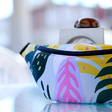 Сумка бананка Bumbag Тропіки