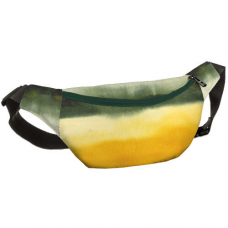 Сумка бананка Bumbag Зелено-жовта