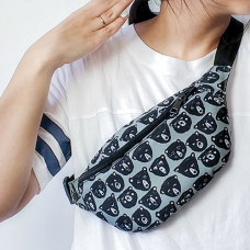 Сумка бананка Bumbag Ведмедики
