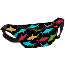 Сумка бананка Bumbag Акули