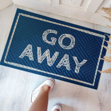 Килим придверний Presentville з принтом Go away