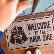 Килим придверний Presentville з принтом Welcome to the dark side