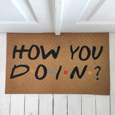 Килим придверний Presentville з принтом How you doin Friends