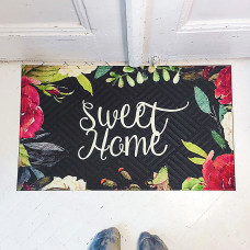 Килим придверний Presentville з принтом Sweet home